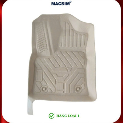 Thảm lót sàn ô tô xe Toyota Land cruiser LC300 2022+ (sd) nhãn hiệu Macsim - chất liệu tpe cao cấp màu be