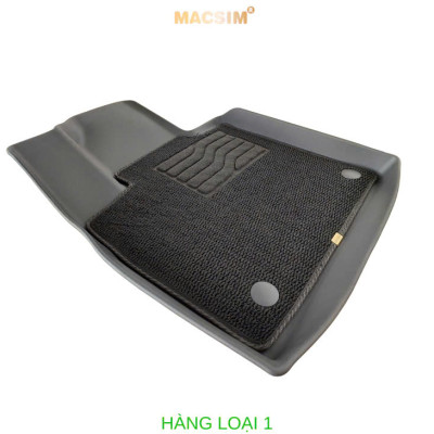 Thảm lót sàn 2 lớp sd3 Hyundai Santafe 2019- 2024 Nhãn hiệu Macsim (Giảm giá nhưng chất lượng không giảm)