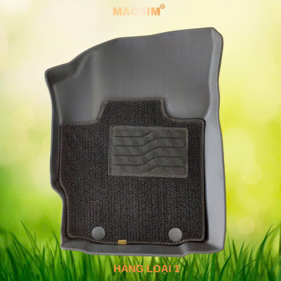 Thảm lót sàn ô tô 2 lớp cao cấp dành cho xe Toyota Yaris Cross 2023- nay (sd3) nhãn hiệu Macsim  ( Giảm giá nhưng chất lượng không giảm)