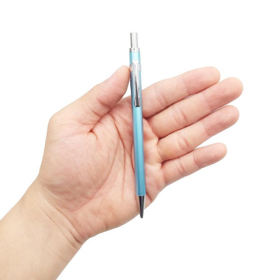 Bút Chì Bấm 0.5 mm - Deli EU999 - Màu Xanh Dương