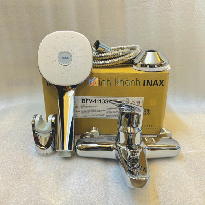 Vòi Sen Tắm Nóng Lạnh Inax BFV-1113S- 8C - Hàng Chính hãng