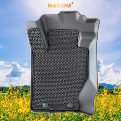 Thảm hai lớp macsim dành cho Triton L200 2024+ - Nhãn hiệu Macsim bề mặt cao su siêu sạch