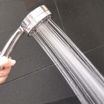 Bộ tay dây sen siêu tăng áp 3 chế độ phun nước Eurolife EL-106SH-N (Trắng bạc)