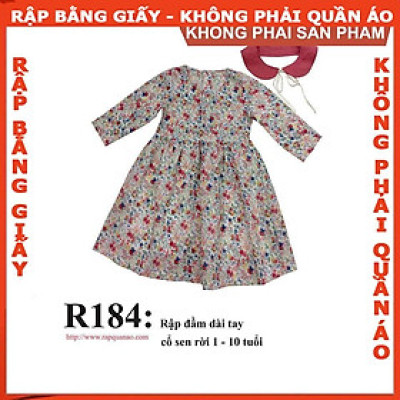 Rập giấy A0 mã R184 (BẢN VẼ)