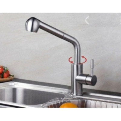 VÒI CHÉN DÂY RÚT HÌNH BÚA INOX 304