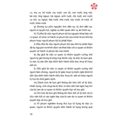 Bộ Luật Tố tụng Hình sự (sửa đổi, bổ sung năm 2021) - bản in 2024