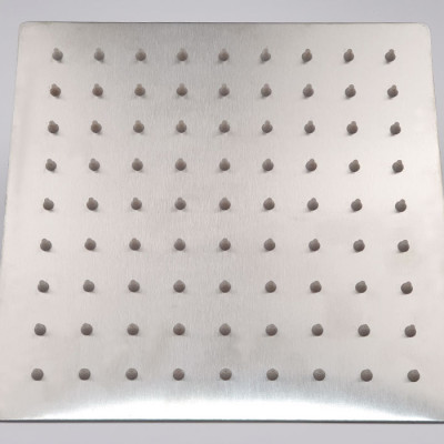 Đài sen tắm Inox SUS 304 Eurolife vuông EL-DSV20 (Trắng vàng)