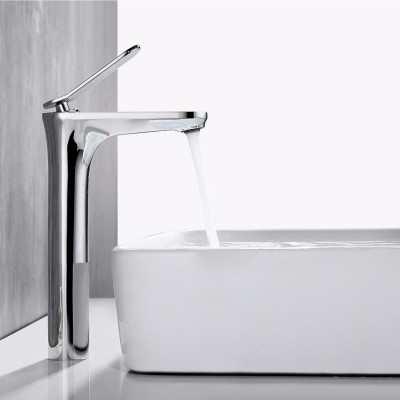 VÒI LAVABO ĐỒNG THAU NÓNG LẠNH EUROVINTO CAO CẤP MÃ 6733H