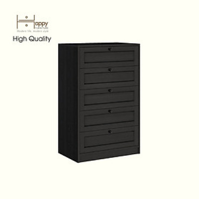 HAPPY FURNITURE , MATTA - Tủ lưu trữ 5 ngăn kéo, THK_223 , 64cm x 40cm x 101cm DxRxC