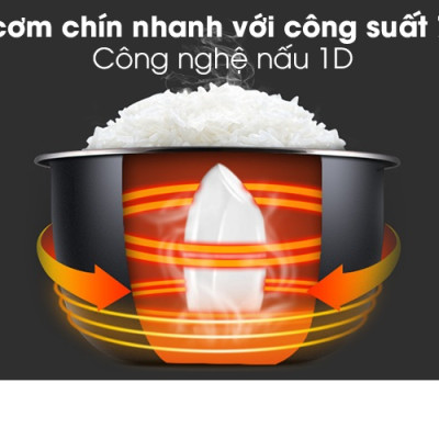 Nồi Cơm Điện Kangaroo KG378H (1.8 lít) - Hàng Chính Hãng