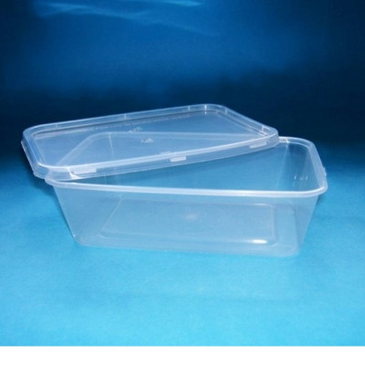 Bộ 50 hộp nhựa vuông 750ml đựng thực phẩm bảo quản trong tủ lạnh, đựng kimchi-Song Long