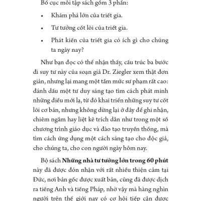 Những Nhà Tư Tưởng Lớn - Descartes Trong 60 Phút - Vanlangbooks