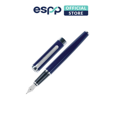 Bút viết máy cao cấp mực đều đẹp màu Xanh đen/ Hồng Ánh Cam/ Bạc - HELIX