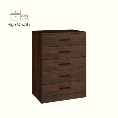 HAPPY FURNITURE , HEINEE - Tủ lưu trữ 5 ngăn kéo, THK_233 , 60cm x 40cm x 84cm DxRxC, sản phẩm phổ thông