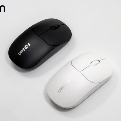 Chuột không dây Fuhlen M07s Wireless, Công thái học, Tặng kèm pin- Hàng chính hãng