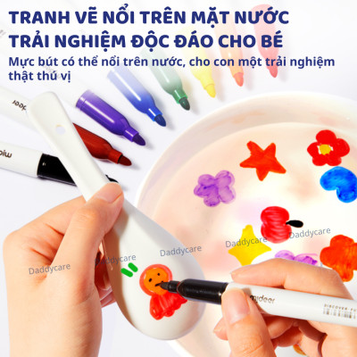 Bút viết bảng trắng nhiều màu Mideer Little Artist Whiteboard Marker, bút màu nước cho bé