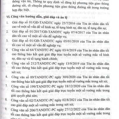 Chỉ dẫn tra cứu áp dụng Bộ luật Dân sự năm 2015 (Tái bản lần thứ nhất có sửa đổi bổ sung)