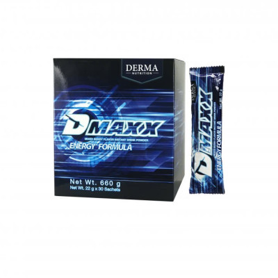 DMAXX thức uống bổ sung vitamin năng lượng có đường DAMODE 16 gói dùng thử màu xanh
