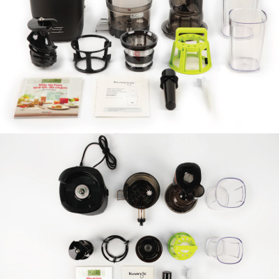 Máy ép chậm Kuvings KSP-2428CB (400ml) Màu bạc - Hàng chính hãng