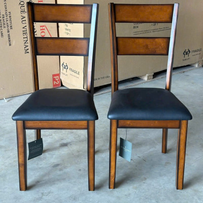 Bộ bàn ăn tròn + 4 ghế SM31CT Juno Sofa KT ( Ngang 107 x Sâu 107 x Cao 76 )cm