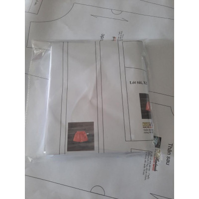 Rập giấy mã 735 (BẢN VẼ) rập đầm maxi