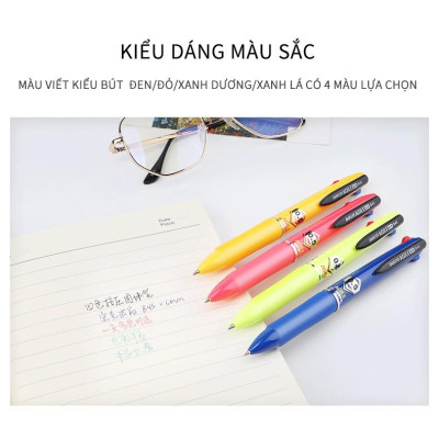 BAOKE Bút Bị Bấm 4 Màu -B45