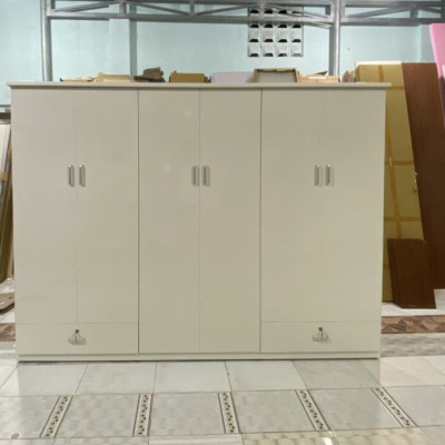 Tủ quần áo nhựa 6 cánh mix hộc như hình tùy chọn mẫu ĐV Juno sofa 244 x 185 x 47 cm nhiều màu lựa chọn