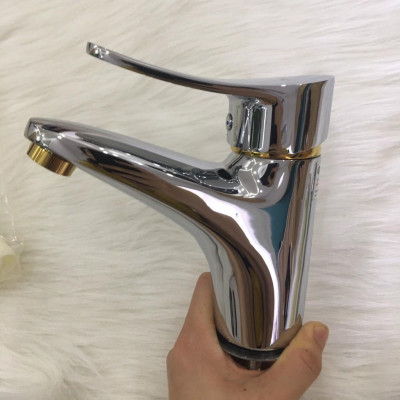 Bộ vòi chậu lavabo 1 lỗ Rangos RG-02V1