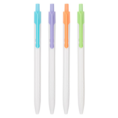 Bút bi dầu Deli - 0.7mm đầu bấm - 50 chiếc/hộp - EQ03336/EQ03236/EQ02836