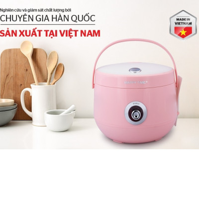 Nồi Cơm Điện 1.8L Happy Time Sunhouse HTD8521 - Màu Ngẫu Nhiên - Hàng Chính Hãng