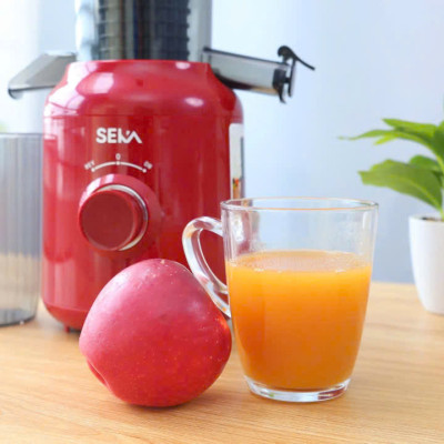Máy ép chậm SEKA SK535S loại cổ to công suất 250w dung tích 700ml, máy ép trái cây hoa quả kiệt bã hàng nhập khẩu