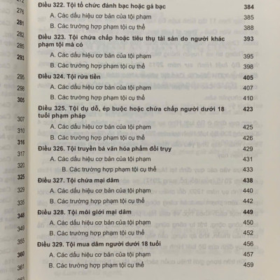 Bình luận Bộ luật Hình sự năm 2015 (Phần thứ hai – Các tội phạm), Chương XXI, Mục 3, 4: Các tội phạm khác xâm pham an toàn, trật tự công cộng