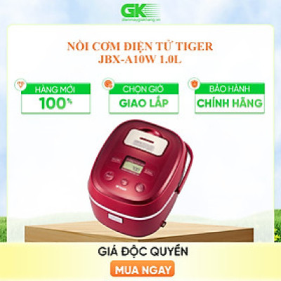 Nồi Cơm Điện Tử Tiger JBX-A10W - 1L - Hàng Chính Hãng
