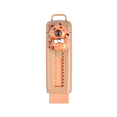 Bút Gôm Cao Su Kéo Đẩy Dễ Dàng  Hình Dễ Thương, Gôm Tẩy Siêu Sạch Kích Thước 2.5*8cm Có Móc Treo Chìa Khóa