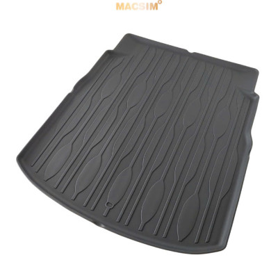 Thảm lót cốp sd4 xe ô tô BYD SEAL 2023+ Nhãn hiệu Macsim chất liệu nhựa TPE cao cấp màu đen