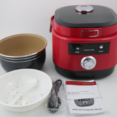Nồi Cơm Điện Lòng Niêu IVIAIVIA COOK MM-NC18 (1.8 lít) - Màu Ngẫu Nhiên - Hàng Chính Hãng