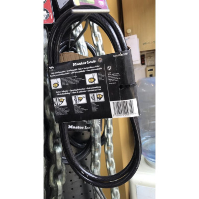 Dây cáp Master Lock nhiều kích thước dùng kết hợp với đầu khóa 8403 DPF - MSOFT