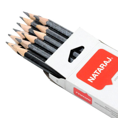 Hộp 12 Bút Chì Vẽ 5B - Nataraj