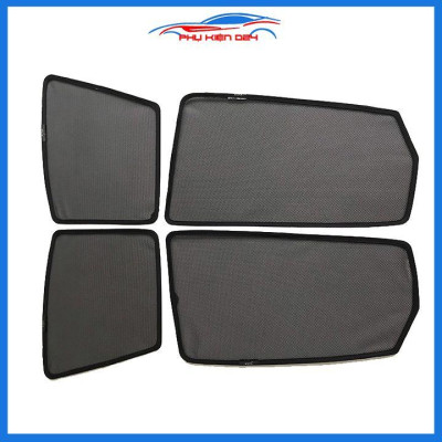 Bộ 4 rèm chắn nắng nam châm Kona 2018-2019-2020 khung cố định chống tia UV