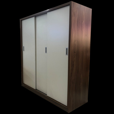 Tủ Áo Cửa Lùa 1m6 Gỗ MDF Melamine Cánh Trắng