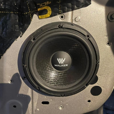 Loa cánh Ô tô Walker VM 602 Magnet 17 oz Loa phân tần 2 WAY COMPONENT 6.5 inch màng carbon cao cấp