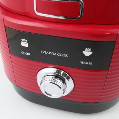 Nồi Cơm Điện Lòng Niêu IVIAIVIA COOK MM-NC18 (1.8 lít) - Màu Ngẫu Nhiên - Hàng Chính Hãng