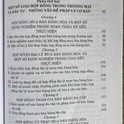 Sách - PHÁP LUẬT VỀ HỢP ĐỒNG TRONG THƯƠNG MẠI VÀ 1 ĐẦU TƯ NHỮNG VẤN ĐỀ PHÁP LÝ CƠ BẢN