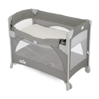 Giường cũi trẻ em Joie Kubbie Sleep Foggy Gray