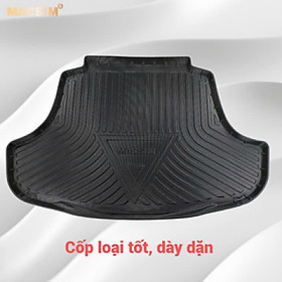 Lót cốp xe ô tô (qd) Lexus ES 2018-2021 chất liệu TPV thương hiệu Macsim màu đen