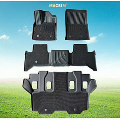 Thảm lót sàn ô tô 2 lớp cao cấp dành cho xe Lexus LX600 (qd ) nhãn hiệu Macsim chất liệu TPV