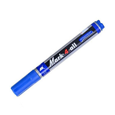Bút Lông Dầu Mark-4-All Đầu Vuông - Stabilo MK653-BU - Màu Xanh