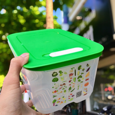Bộ Hộp Tupperware Trữ Mát Có Nút Hô Hấp Ventsmart 6 Hộp - Nữ Hoàng Trữ Mát - Tươi Đến 3 Tuần