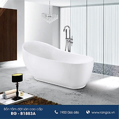CHẬU RỬA LAVABO BÁN ÂM BÀN RANGOS RG-80001B