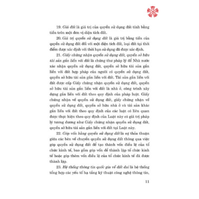 Luật Đất đai (bản in 2024)